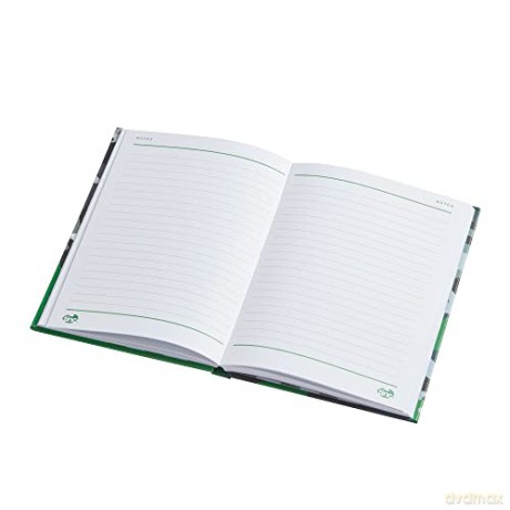 Tinc A5 Notebook - Green Camo - Lined Pages (NBA5HUCA) [KSIĄŻKA]