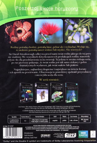 David Attenborough Przedstawia: Prywatne życie roślin (BBC) [DVD]