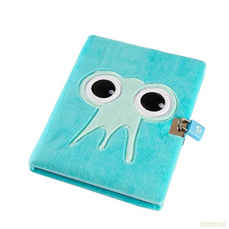 Tinc SGJOURBL A5 Snuggly Soft Touch Lockable Journal - Blue [KSIĄŻKA]