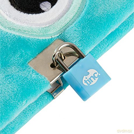 Tinc SGJOURBL A5 Snuggly Soft Touch Lockable Journal - Blue [KSIĄŻKA]
