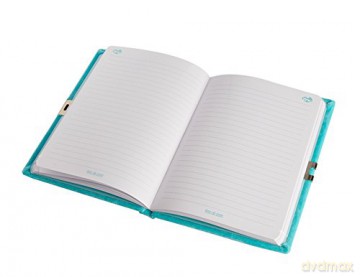 Tinc SGJOURBL A5 Snuggly Soft Touch Lockable Journal - Blue [KSIĄŻKA]