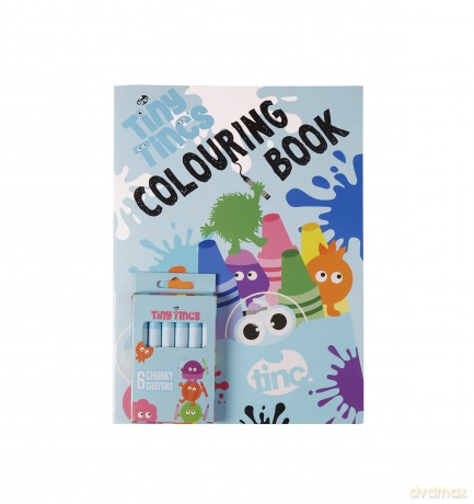 Tinc TTCOLRMU Colouring Set, Blue, 6 Count (Pack of 1) [KSIĄŻKA]