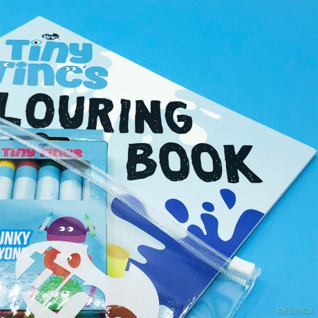 Tinc TTCOLRMU Colouring Set, Blue, 6 Count (Pack of 1) [KSIĄŻKA]