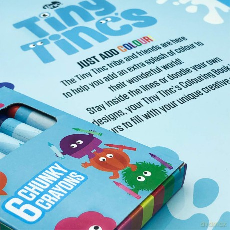 Tinc TTCOLRMU Colouring Set, Blue, 6 Count (Pack of 1) [KSIĄŻKA]