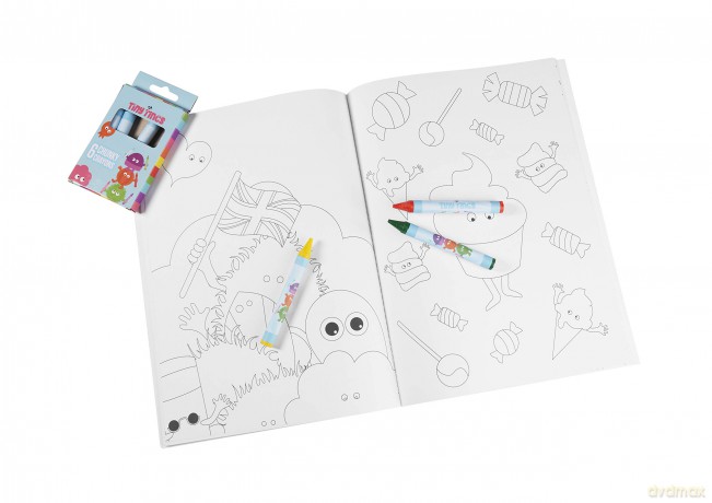 Tinc TTCOLRMU Colouring Set, Blue, 6 Count (Pack of 1) [KSIĄŻKA]