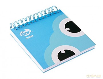 TincTonkin Tribal Square Hard Covered Jotter Pad - Blue [KSIĄŻKA]