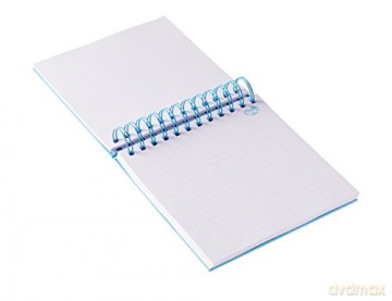 TincTonkin Tribal Square Hard Covered Jotter Pad - Blue [KSIĄŻKA]