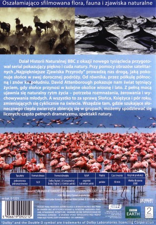 David Attenborough Przedstawia: Najpiękniejsze zjawiska przyrody (BBC) [DVD]