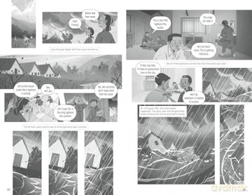 Ting and the Deadly Waters: A 1931 Yangtze River Flood Graphic Novel (Girls Survive Graphic Novels) - Ailynn Collins [KOMIKS]