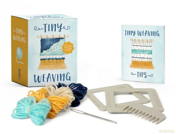 Tiny Weaving: Includes Two Mini Looms! - Running Press [KSIĄŻKA]