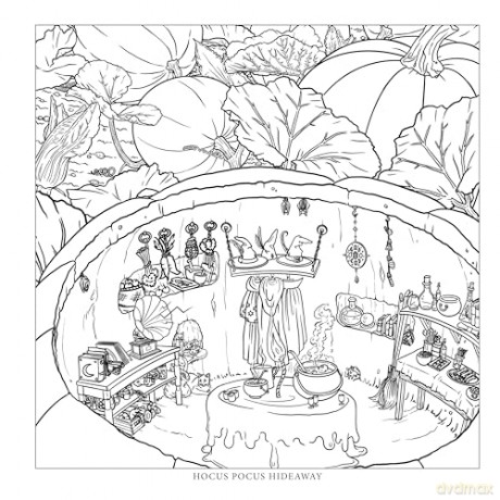 Tiny Worlds: Secret Wonders: An Artist's Coloring Book of Miniature Universes - Clara Gosalvez [KSIĄŻKA]