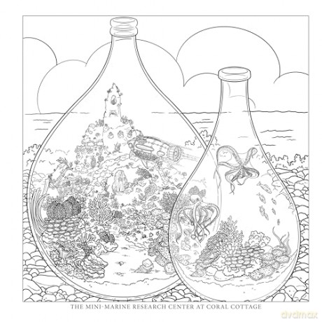 Tiny Worlds: Secret Wonders: An Artist's Coloring Book of Miniature Universes - Clara Gosalvez [KSIĄŻKA]
