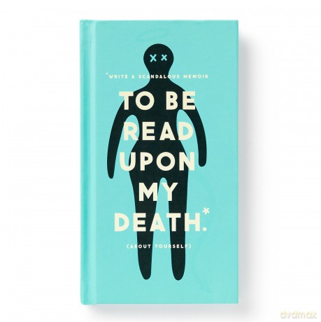 To Be Read Upon My Death Journal - Brass Monkey [KSIĄŻKA]