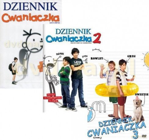 Dziennik Cwaniaczka Trylogia: Dziennik Cwaniaczka / Dziennik Cwaniaczka 2 / Dziennik Cwaniaczka 3 [BOX] [3DVD]