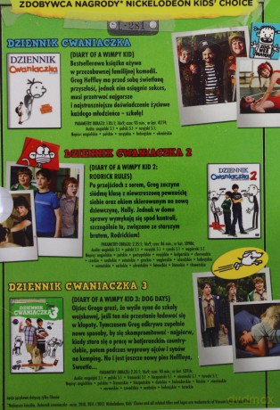 Dziennik Cwaniaczka Trylogia: Dziennik Cwaniaczka / Dziennik Cwaniaczka 2 / Dziennik Cwaniaczka 3 [BOX] [3DVD]