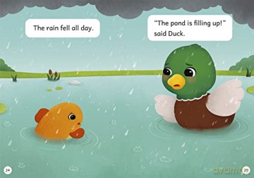 Too Much For Duck and The Wet Day: (Red Early Reader) (Maverick Early Readers) - Poels [KSIĄŻKA]