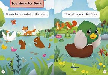 Too Much For Duck and The Wet Day: (Red Early Reader) (Maverick Early Readers) - Poels [KSIĄŻKA]