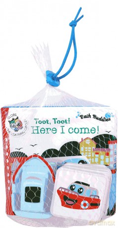 Toot, Toot! Here I Come! (Bath Buddies) [KSIĄŻKA]