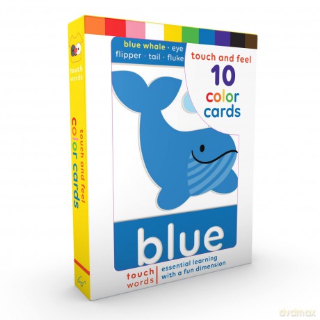 TouchWords: Color Cards: Touch and Feel (Touch Think Learn) - Rilla Alexander [KSIĄŻKA]