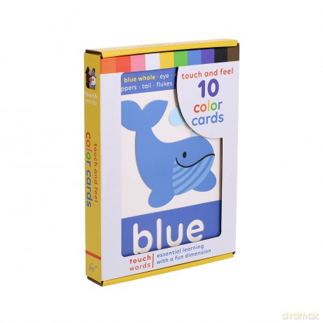 TouchWords: Color Cards: Touch and Feel (Touch Think Learn) - Rilla Alexander [KSIĄŻKA]