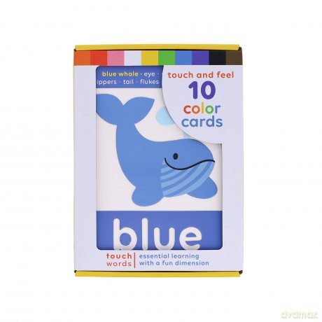 TouchWords: Color Cards: Touch and Feel (Touch Think Learn) - Rilla Alexander [KSIĄŻKA]