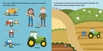 Tractor (Wooden Toy and Fact Book) - Igloo Books [KSIĄŻKA]
