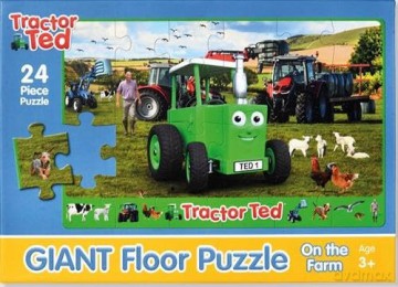 Tractor Ted Giant Floor Puzzle - Alexandra Heard [KSIĄŻKA]