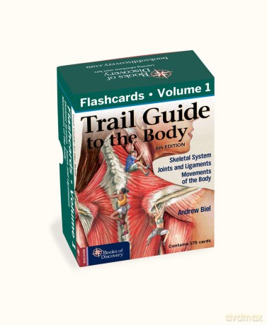 Trail Guide to the Body Flashcards, Vol 1: Skeletal System, Joints and Ligaments, Movements of the Body - Andrew Biel [KSIĄŻKA]