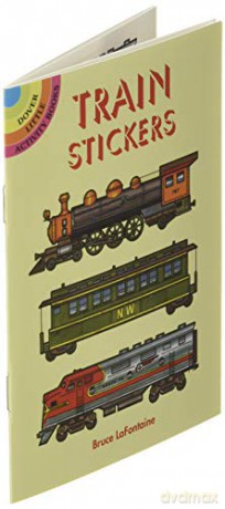 Train Stickers (Little Activity Books) - Michael R. Lynch [KSIĄŻKA]