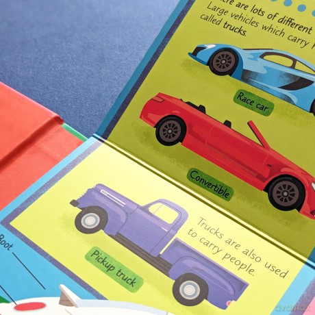 Transport: A Learning Layer Book (Learning Layer Board Book) - Jayne Schofield [KSIĄŻKA]