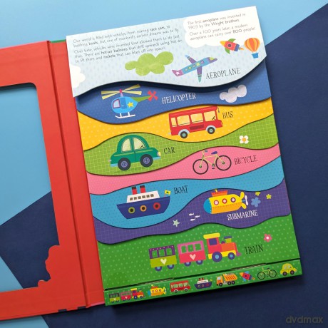 Transport: A Learning Layer Book (Learning Layer Board Book) - Jayne Schofield [KSIĄŻKA]