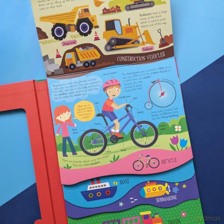 Transport: A Learning Layer Book (Learning Layer Board Book) - Jayne Schofield [KSIĄŻKA]