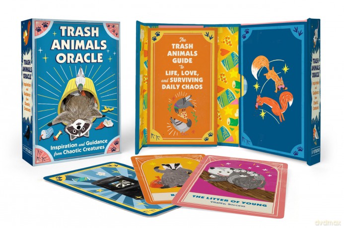 Trash Animals Oracle: Inspiration and Guidance from Chaotic Creatures - Alexander Schneider [KSIĄŻKA]