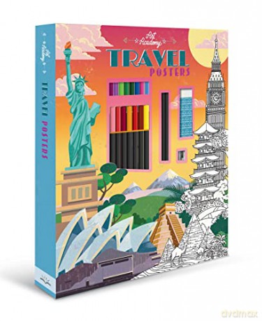Travel Posters (Art Set for Adults) - Igloo Books [KSIĄŻKA]