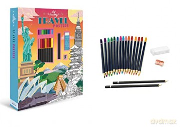 Travel Posters (Art Set for Adults) - Igloo Books [KSIĄŻKA]