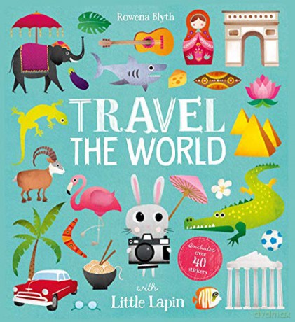 Travel The World With Little Lapin - Rowena Blyth [KSIĄŻKA]