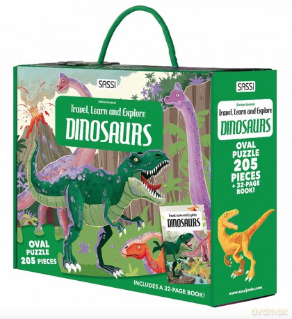 Travel, Learn and Explore - Dinosaurs (Learn, Travel and Explore) - I Trevisan [PUZZLE]
