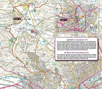 Trekking the Cotswold Way (2022): Two-way guidebook with OS 1:25k maps: 18 different itineraries) (The Great Treks of England): 3 - Andrew McCluggage [KSIĄŻKA]