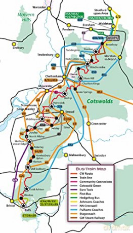 Trekking the Cotswold Way (2022): Two-way guidebook with OS 1:25k maps: 18 different itineraries) (The Great Treks of England): 3 - Andrew McCluggage [KSIĄŻKA]