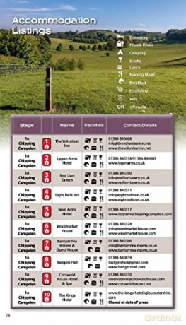 Trekking the Cotswold Way (2022): Two-way guidebook with OS 1:25k maps: 18 different itineraries) (The Great Treks of England): 3 - Andrew McCluggage [KSIĄŻKA]