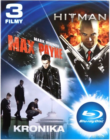 Kronika / Max Payne / Hitman [BOX] [3Blu-Ray]