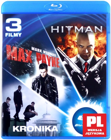 Kronika / Max Payne / Hitman [BOX] [3Blu-Ray]
