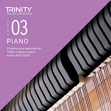 Trinity College London Piano Exam Pieces Plus Exercises From 2021: Grade 3 - CD only: 21 pieces plus exercises for Trinity College London exams 2021-2023 - Trinity College London Press [KSIĄŻKA]