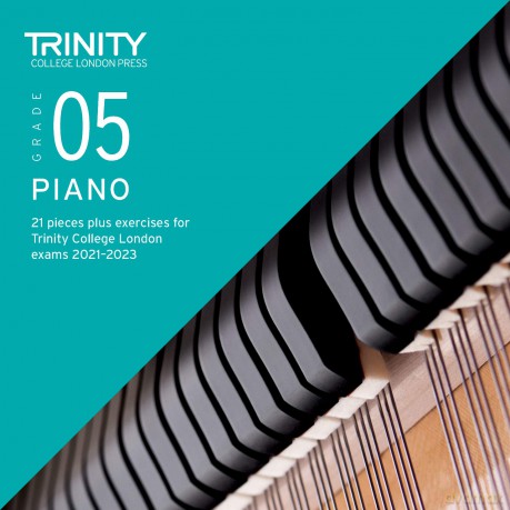 Trinity College London Piano Exam Pieces Plus Exercises From 2021: Grade 5 - CD only: 21 pieces plus exercises for Trinity College London exams 2021-2023 - Trinity College London [KSIĄŻKA]