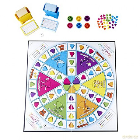 Trivial Pursuit Game: Family Edition Board Game [KSIĄŻKA]