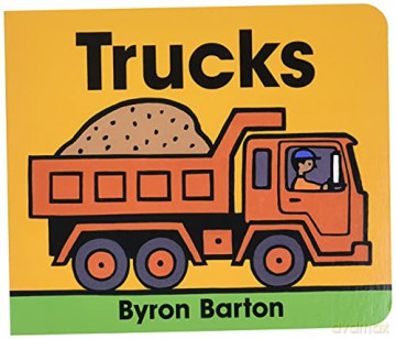 Trucks Board Book - Byron Barton [KSIĄŻKA]