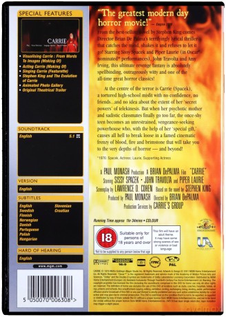 Carrie edycja specjalna [DVD]