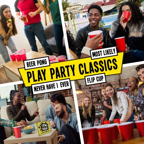 Trunk of Drunk - Fun Adult Party Game, Perfect for Drinking Games, Adult Board and Card Games, Funny Party Games for Adults with 12 Fun Drinking Games, Great Stocking Fillers [KSIĄŻKA]