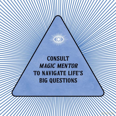 Trust the Triangle Fortune-Telling Deck: Magic Mentor (The Trust the Triangle Fortune-Telling Decks) - Chronicle Books [KALENDARZ]