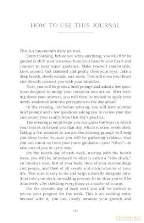 Trust Your Vibes Guided Journal: Reclaim the Missing Piece and Access Your Intuition in 5 Minutes a Day - Sonia Choquette [KSIĄŻKA]